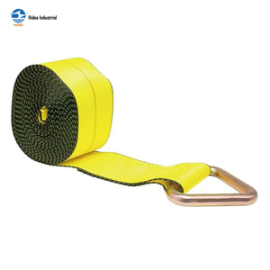 4 "giả mạo Delta Vòng 4inx30ft winch dây đeo Hdiea kiểm soát hàng hóa phụ kiện <span class=keywords><strong>Polyester</strong></span> Tie-down winch dây đeo SWL/wwl 8,500lbs - Product Image 4