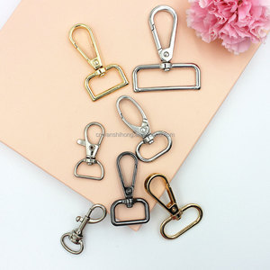 Mosquetón giratorio de metal duradero con gancho de langosta de aleación para cuero, plástico, hebillas para perros, correas de bolsos, herrajes para bolsos, cinturones de equipaje - Product Image 3