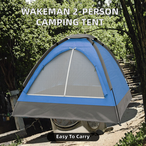 Carpa de Camping Wakeman Outdoors <span class=keywords><strong>para</strong></span> 2 Personas, Ligera, Tipo Extendido, de Verano, con Una Habitación, Portátil, con Bolsa de Transporte, Impermeable - Product Image 2