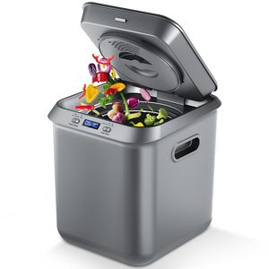 <span class=keywords><strong>Composteur</strong></span> de déchets alimentaires intelligent sans odeur 3,3 L Grande capacité Broyeur de déchets <span class=keywords><strong>électrique</strong></span> Machine d'application domestique - Product Image 1