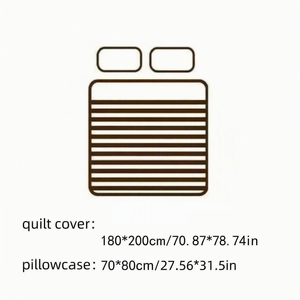 Ensemble de literie en coton gris uni minimaliste, 100% doux, housse de couette pour B&B, livraison directe UE, 3 pièces, stock Pologne - Product Image 6