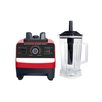 Mixeur multifonction commercial 4500W, machine à lait de soja, presse-agrumes, machine à smoothies pour restaurant, bar, café