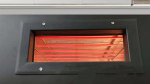 Four de cuisson de pain de pizza de puissance de gaz de dessus de table four à une seule couche four de cuisson à haute température pour l'usage commercial - Product Image 4