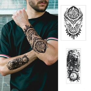 <span class=keywords><strong>Tatuajes</strong></span> Temporales <span class=keywords><strong>de</strong></span> Loto Negro Sexy <span class=keywords><strong>para</strong></span> Mujer, Joyería Tribal <span class=keywords><strong>para</strong></span> Novias <span class=keywords><strong>de</strong></span> Boda, Colgante <span class=keywords><strong>de</strong></span> Encaje, Luna, Polilla, Flores, <span class=keywords><strong>Tatuajes</strong></span> Temporales - Product Image 5