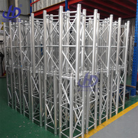 Estructura de Aluminio Resistente para Iluminación de Escenarios, Eventos, Altavoces, Exposiciones y Conciertos, para Configuraciones de Patrón Cuadrado