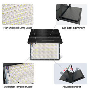 Lampe solaire de rue pour routes rurales - Conception intégrée, résout les problèmes <span class=keywords><strong>d</strong></span>'éclairage dans les zones sans électricité - Product Image 5