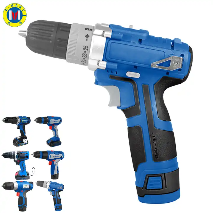 12V 21V Cordless Drill Power Tools Wireless Drills Rechargeable