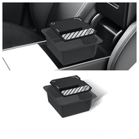 Boîte de rangement centrale de luxe pour tableau de bord, organisateur de voiture pour Tesla Model 3 Highland / Model Y Juniper / Model YL - Vente en gros usine