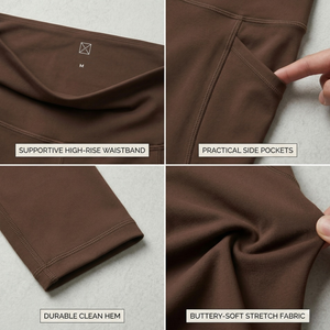 Conjunto de Yoga Sin Costuras Novedad 2026 para Mujer, Ropa Deportiva con Leggings de Efecto Levanta Glúteos y Bolsillos, y Top Deportivo - Product Image 4