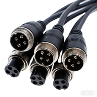 Connecteurs d'aviation GX16 personnalisables, câble d'extension mâle-femelle à 2, 3, 4, 5, 6, 7, 8, 9, 10 broches pour machines et équipements industriels