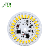Placa de Circuito Impreso (PCBA) con Acabado de Superficie ENIG para Control de Inversor VFD en Maquinaria de Empaque, con Fabricación de PCB FR4 de Alto TG180