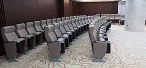 2024 Conference Auditorium Lecture Hall Chair With Desk Conference Chairs With Tablets Auditorium Chair Seating