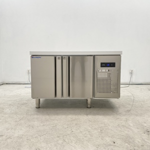 Thép không gỉ thiết bị nhà bếp trực tiếp mát dưới truy cập bàn làm việc tủ lạnh bán tốt nhất bàn làm việc tủ lạnh cho khách sạn - Product Image 1