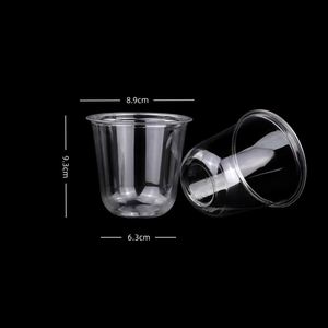 Copas de Vino de Plástico Cristalino Personalizadas de 12 oz, Vasos Transparentes Clásicos para Mascotas, Ideales para Reuniones, Bodas, Cumpleaños, Cócteles, Fiestas de Navidad - Product Image 2