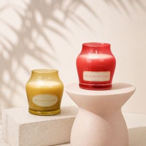 Bougie parfumée MW dans un bocal en verre coloré, bougie d'aromathérapie pour la décoration de la maison, style minimaliste - Product Image 3