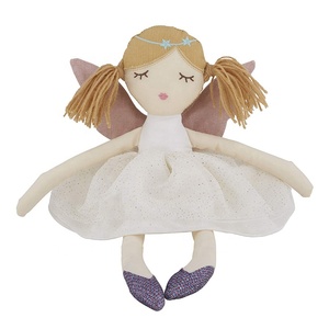Factory Custom Super Soft Plush Elf <strong>Doll</strong> with Wings New Popular Mini Rag <strong>Dolls</strong> PP Cotton Filled Mesh Lined Black <strong>Fairy</strong> <strong>Doll</strong> - Product Image 3