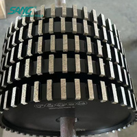 Disco de Fresado de Diamante Segmentado Sinterizado SANG Long Life de 350 mm y 300 mm para Granito, Mármol, Lápides y Bordes de Encimeras