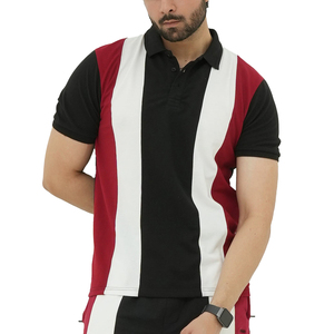 Men Breathable Cotton Blend T Shirt And Shorts <b>Set</b> Comfortable Summer Lounge Wear OEM Supplier - Product Image 3