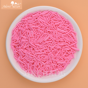 Hot Bán 1Kg Mỗi Túi 5Mm DIY Trang Trí Polymer Đất Sét Sprinkles Rắn Nhựa Thủ Công Phụ Kiện - Product Image 1