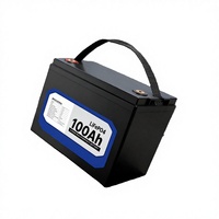Paket Baterai LiFePO4 12V Portabel Siklus Dalam untuk Kendaraan Laut & 4WD Paket Lithium Ion