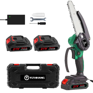21V 6Inch Portable Cordless Chain <strong>Saw</strong> <strong>Electric</strong> Chainsaw Rechargeable Lithium-ion Battery <strong>Saws</strong> Gardening Power Tools