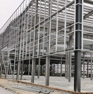 Structure en acier préfabriquée de qualité isolée, cadre métallique, bureau, école, entrepôt, bâtiment d'usine - Product Image 2