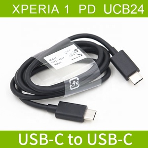 <span class=keywords><strong>Cable</strong></span> de Datos Original UCB24 28AWG 1M Compatible con Sony XPERIA1ii X5, Carga Rápida PD, Puerto Dual Tipo-<span class=keywords><strong>C</strong></span>, <span class=keywords><strong>USB</strong></span>-<span class=keywords><strong>C</strong></span> a <span class=keywords><strong>USB</strong></span>-<span class=keywords><strong>C</strong></span> - Product Image 2