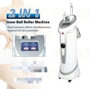 Mesin terapi drainase limfatik, pengurang selulit, pembentuk tubuh, 360 putaran 9d, mesin pijat rol bola dalam ramping - Product Image 3