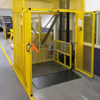 Ascenseur de fret pour entrepôt XYZLIFT-CE, rail de guidage, certifié CE, élévateur de marchandises, ascenseur de marchandises pour entrepôt industriel