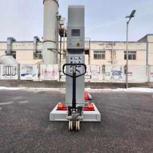 Pont élévateur mobile sans fil CHINSONG à quatre colonnes pour poids lourds, capacité 8500 kg par colonne, pour atelier et <span class=keywords><strong>garage</strong></span> de maintenance de véhicules commerciaux - Product Image 3