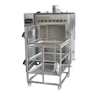 Factory Price Fish Chicken Smoking Oven Electric Gas Smoker Machine