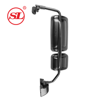 Kaca spion untuk FAW Qingdao Jiefang SL-646 untuk suku cadang bodi truk