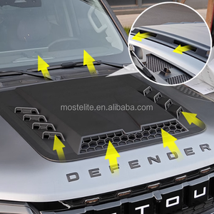 Nouvel arrivage Accessoires ABS Adhésif Style Mecha Capot Moteur Capot Couverture pour Jetour T2 Traveler - Product Image 4