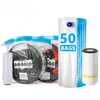 Bolsas de Almacenamiento al Vacío para Filamento con Bomba Manual/Eléctrica, Kit de Bolsas de Almacenamiento al Vacío para Filamento 3D, para Filamento PLA, ABS, PETG, Nylon, TPU
