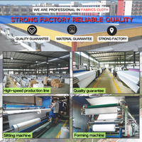 Tissu de drapeau en pongé tissé, matériau d'impression publicitaire, sublimation par transfert thermique, tissu de bannière de drapeau, textile, tissu en polyester tricoté, rouleau
