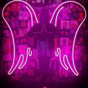 Custom Angel & <span class=keywords><strong>Daemon</strong></span> Wings LED Neon Sign Light Wall ACryl Flex Neon para fiesta o Bar Decoración Night Light - Product Image 2