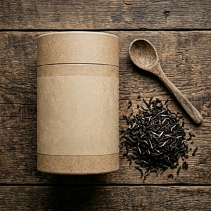 Tubo de Papel Ecológico Hecho a Mano, Cilindro de Papel Redondo con Impresión de Patrón y Logotipo para Frutos Secos, Regalos, Alimentos, Té - Product Image 3