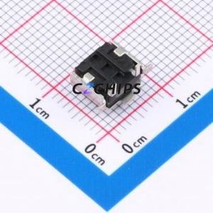 HX-6x6x5 TPZJ Tactile Switch SMD Switch Single Pole Single Throw Round Button 2.5N Horizontal Mount - Product Image 2