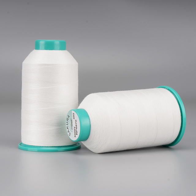 GRS Eco-Friendly Recycled Thread for Embroidery Sewing Matte Color Sewing Thread 100% Recycled Polyester
