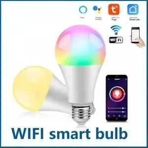 Tuya חכם חיים צבעוני 9W E26 E27 B22 Zigbee Wifi LED RGB אור חכם הנורה עם Alexa הד Google בית Siri