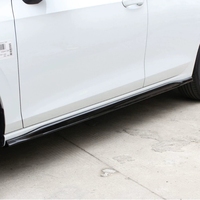 Jupes latérales Welta durables et simples avec bande autocollante, installation facile, compatibles avec le Golf MK8 2021