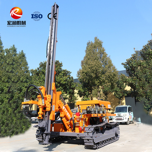 Khai thác lỗ sâu DTH Giàn Khoan cho mỏ đá cứng đá bánh xích loại máy khoan lỗ khoan bề mặt thiết bị lỗ nổ - Product Image 1