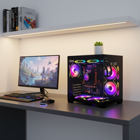 Pcooling Oem Gaming Pc Case Pc Tower Cabinet Computer Gaming Pc Case 2025 Hot Selling Computer Case Desk