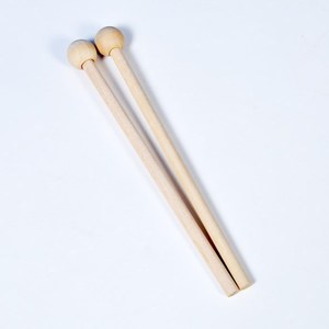 Martillos de madera para niños, juguete educativo de percusión Orff, baquetas unisex de 2 a 4 años - Product Image 1