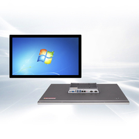PC industriel tout-en-un robuste à écran tactile de 27 pouces avec ports multi-série pour ligne de production intelligente