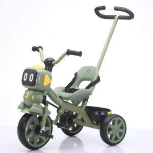 <span class=keywords><strong>Triciclo</strong></span> Plegable para Niños Bebés de 3 <span class=keywords><strong>Ruedas</strong></span> con Mango Desmontable, <span class=keywords><strong>Triciclo</strong></span> para Niños, Andador para Bebés - Product Image 1