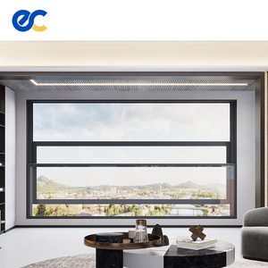 EOKO Panorama électrique Cadre en aluminium Fenêtre élévatrice automatique verticale pour café et boutique en plein air - Product Image 1