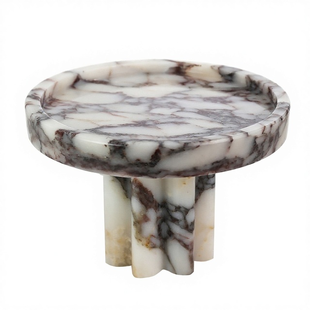 NANWEI Stone Luxury Modern Eco-Friendly Marble Shape Wedding Cake Stand Custom Size Color Oven Safe Table Decor Special