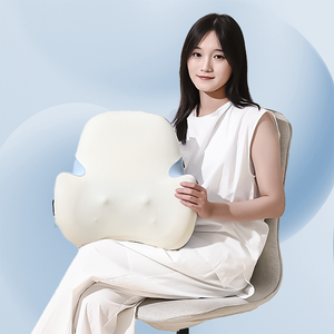 LIANDA BC-093 neue beheizte und 3 Geschwindigkeit einstellbare Memory Foam elektrische Massage Lendenwirbel stütz kissen - Product Image 1