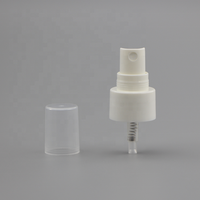 Pulvérisateur à fine brume 18mm 20mm 24mm 28mm Pompe de pulvérisation en plastique avec capuchon anti-poussière transparent et tube d'immersion pour emballage de flacons de parfum et cosmétiques